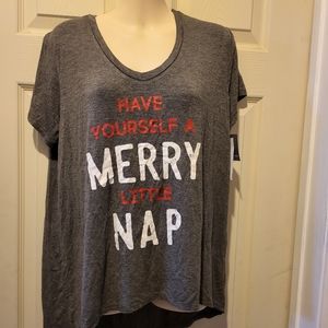 🌲 Merry Little Nap Tee Lrg